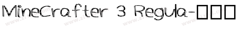 MineCrafter 3 Regula字体转换